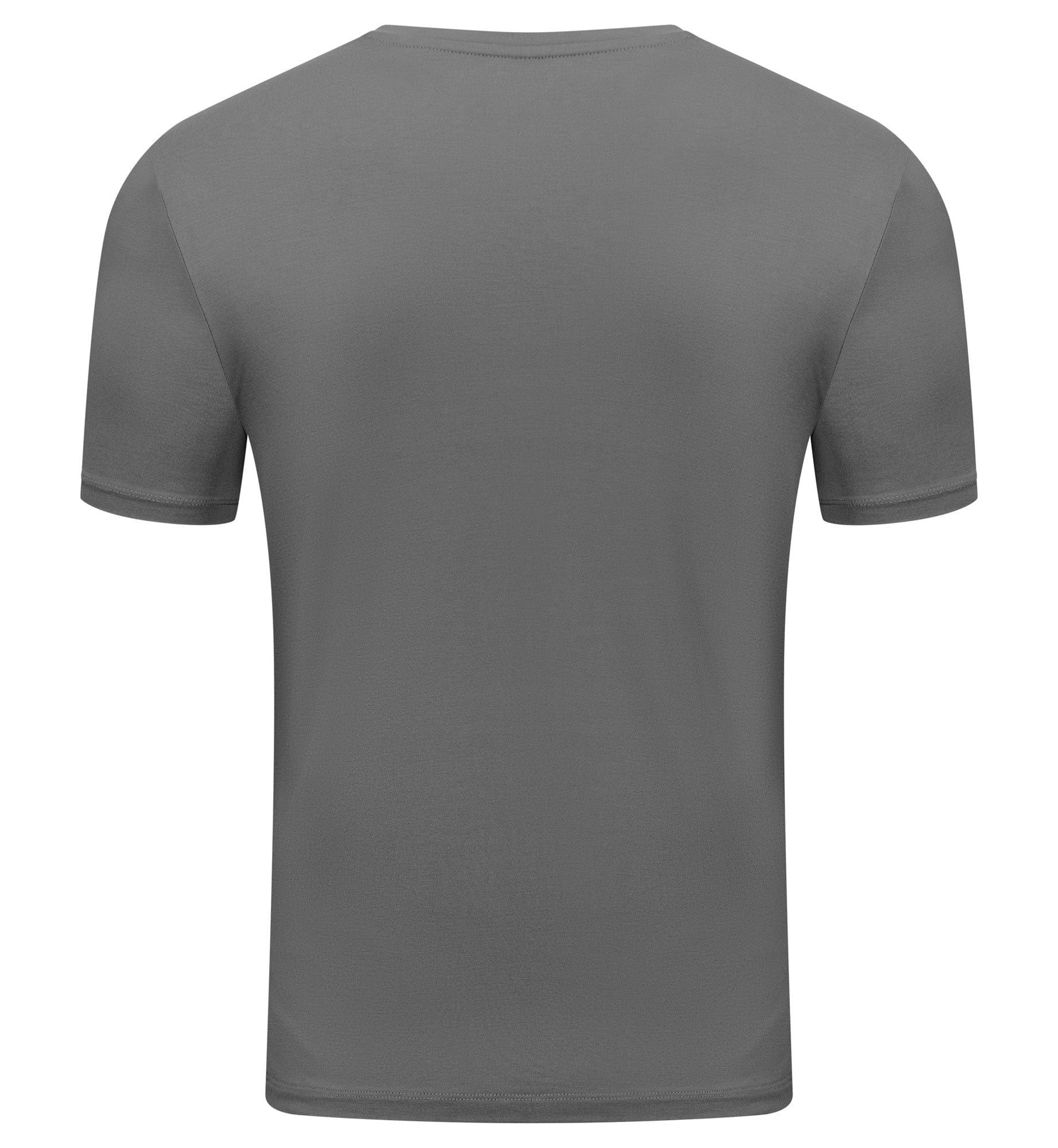 Camiseta de cuello redondo de bambú-rayón para hombre