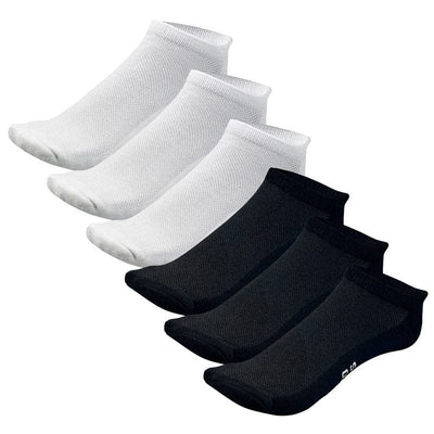 Unisex No Show Bamboo Rayon Cushioned Socks