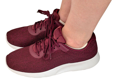 Unisex No Show Bamboo Rayon Cushioned Socks