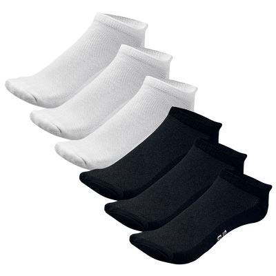Unisex No Show Bamboo Rayon Cushioned Socks