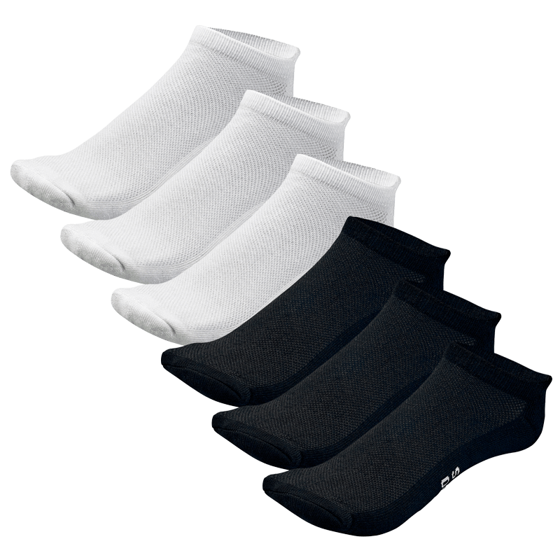 Unisex No Show Bamboo Rayon Cushioned Socks