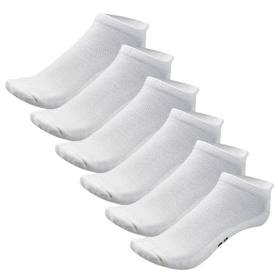 Unisex No Show Bamboo Rayon Cushioned Socks