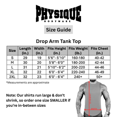 Physique Bodyware Drop Arm Tank