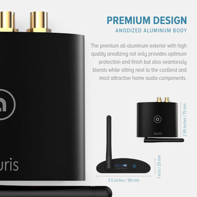 Receptor de música Bluetooth HiFi HD bluMe