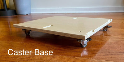 Caja de Almacenamiento de Discos de Vinilo