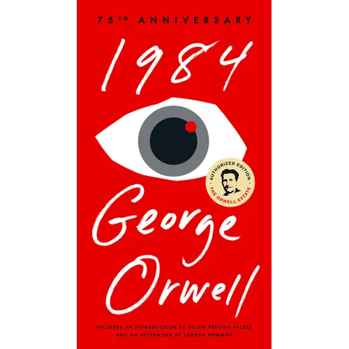 Cover of 1984: 75th Anniversary Edition by George Orwell by George Orwell, Mass Market Paperbound edition