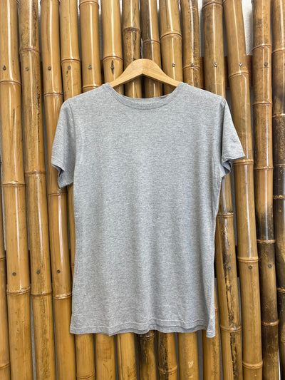 Spun Bamboo Women's Bamboo/Cotton Short Sleeve Crew Neck T-Shirt - Heather Grey by Spun Bamboo – product view 3