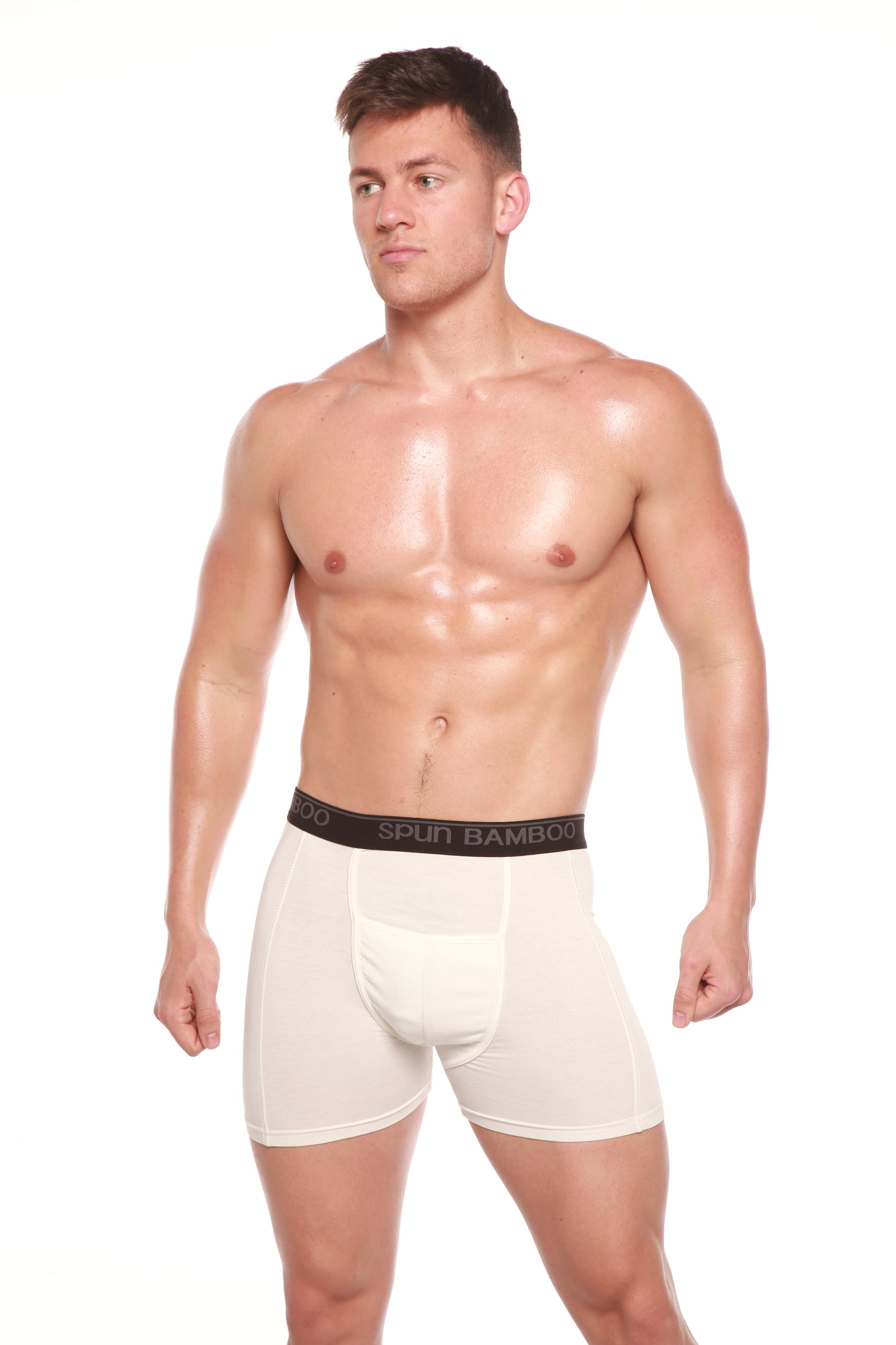Men’s Bamboo Boxer Briefs – Soft, Breathable Everyday Underwear