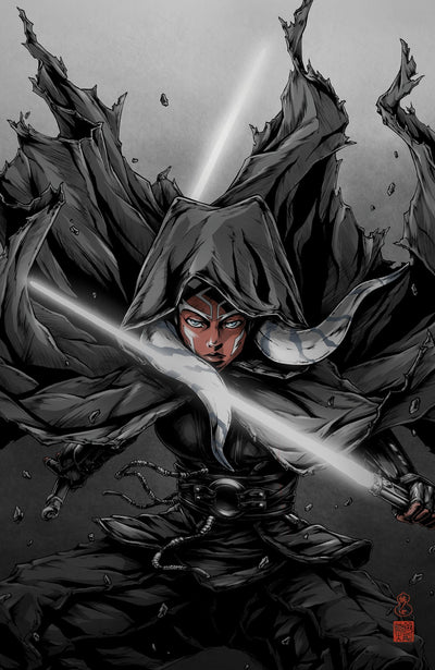 STAR WARS: AHSOKA #2 (TAKASHI OKAZAKI EXCLUSIVE TRADE/VIRGIN VARIANT SET)(PART 2 OF 8) by Fandom Comic Shop – product view 3