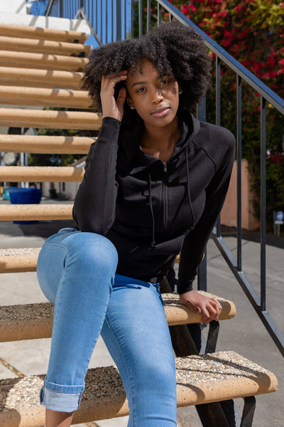Women’s Bamboo French Terry Hoodie