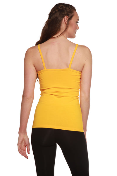 Women’s Bamboo Shelf Bra Camisole Tank Top