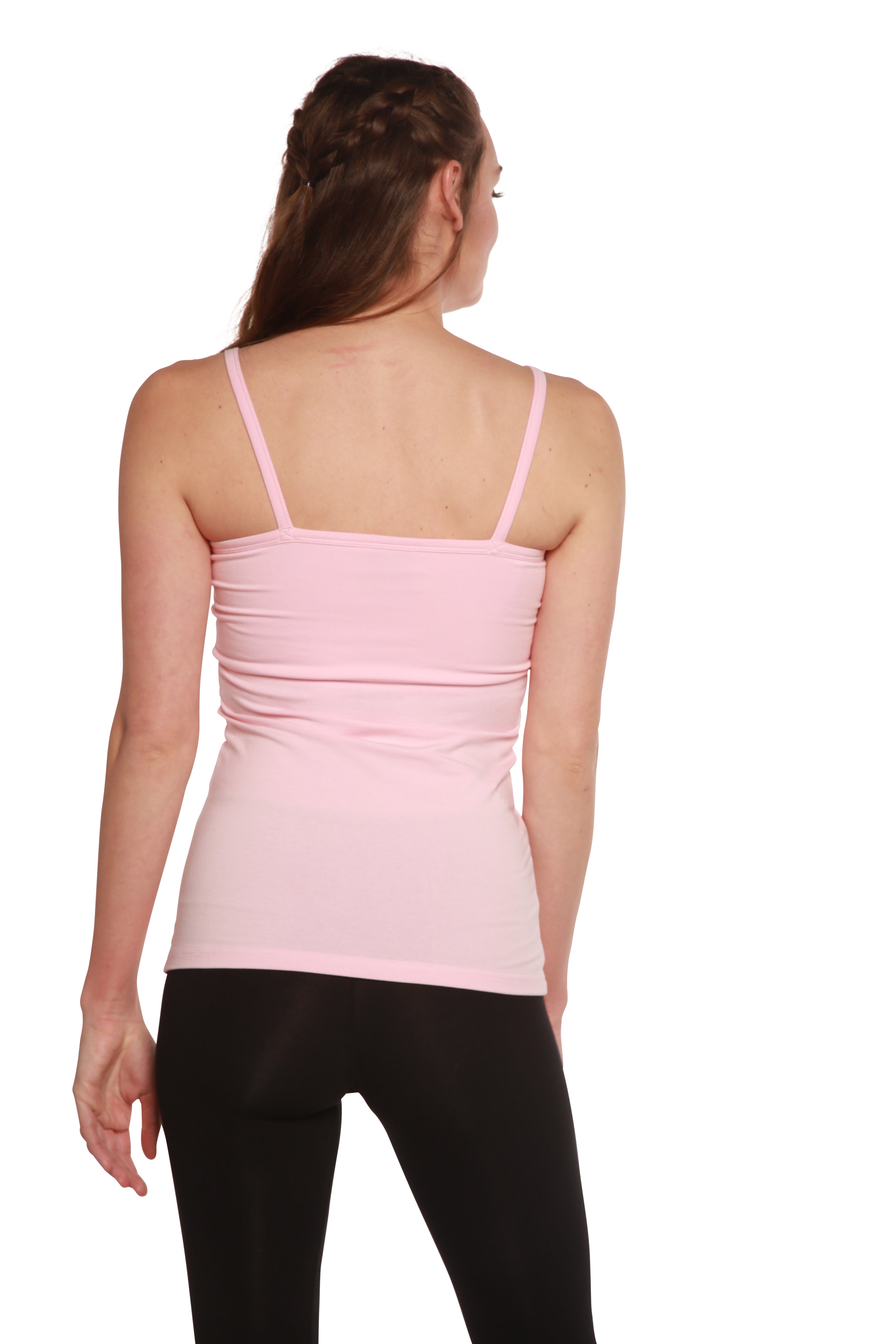 Women’s Bamboo Shelf Bra Camisole Tank Top