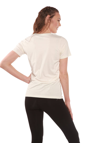 Women's Bamboo/Cotton Short Sleeve Scoop Neck T-Shirt by Spun Bamboo – product view 14