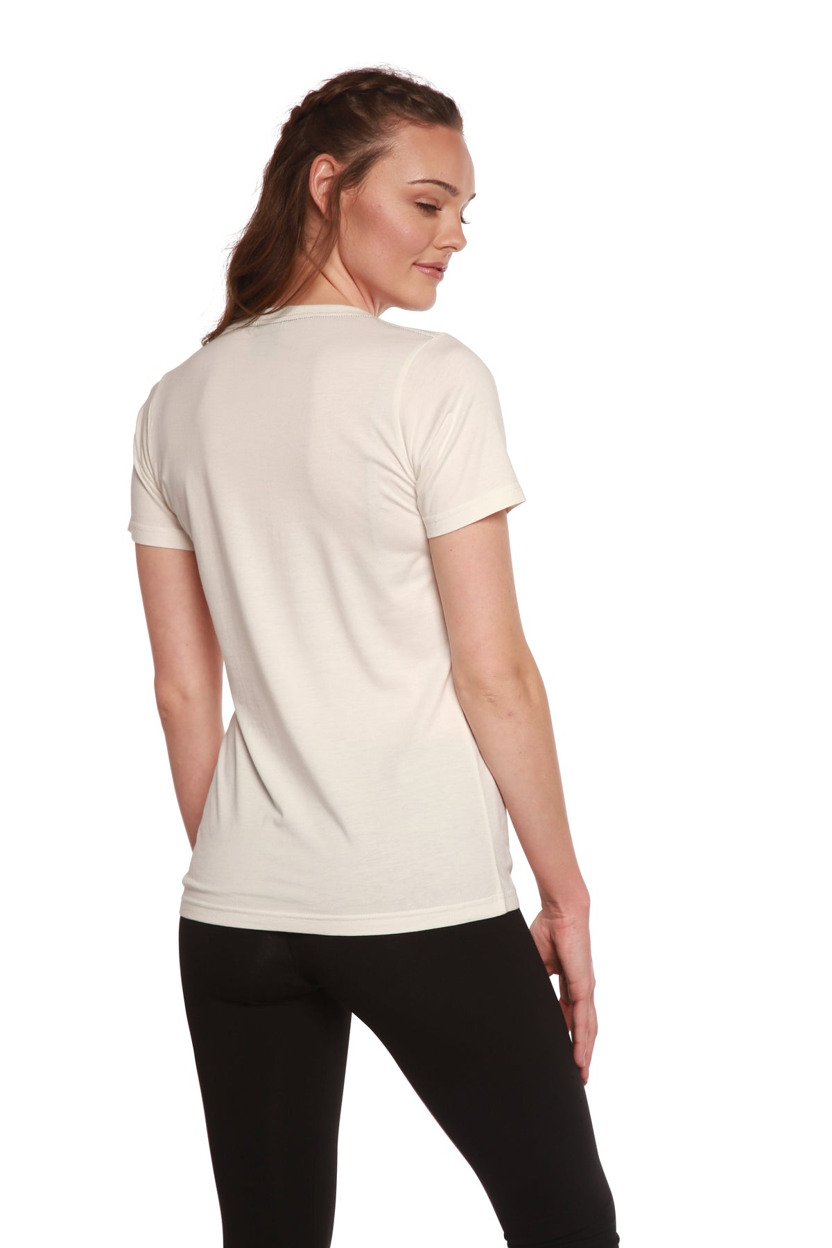Women's Bamboo/Cotton Short Sleeve Scoop Neck T-Shirt by Spun Bamboo – product view 13